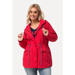 Ulla Popken  Veste de sport HYPRAR à capuche, tissu imperméable 