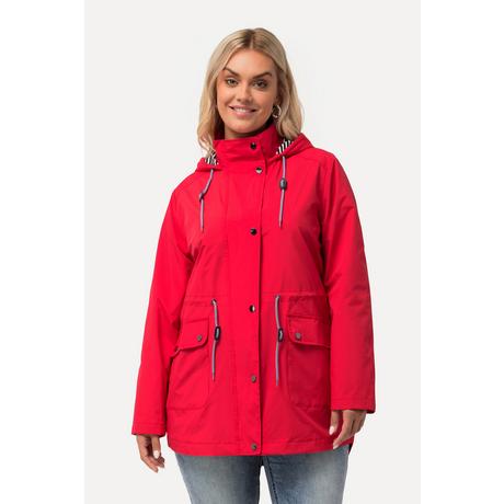 Ulla Popken  Veste de sport HYPRAR à capuche, tissu imperméable 