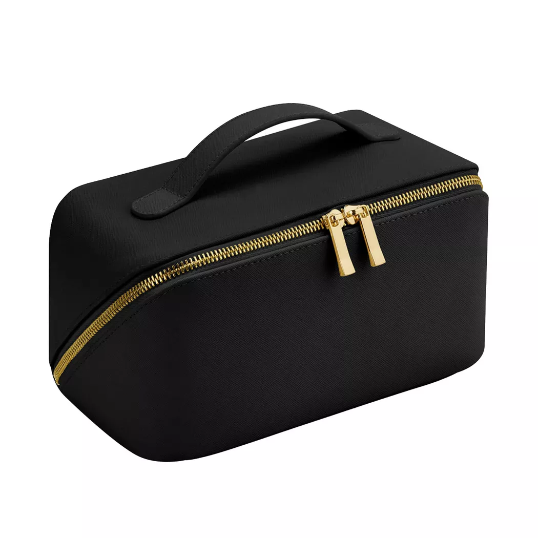 Bagbase Boutique Open Flat Cosmetic Case in Black