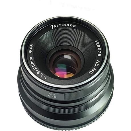 7ARTISANS  7Artisans 25mm F/0,95 APS-C (M4/3) 