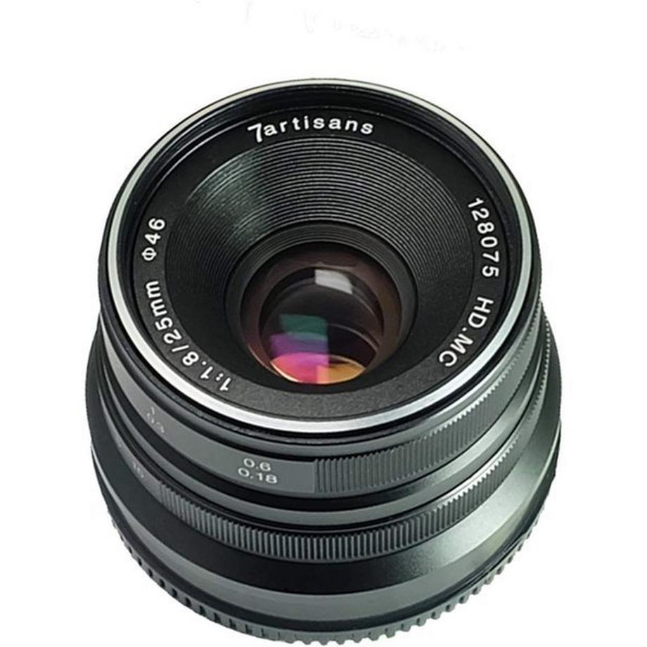 7ARTISANS  7Artisans 25 mm f / 0,95 APS-C (M4 / 3) 
