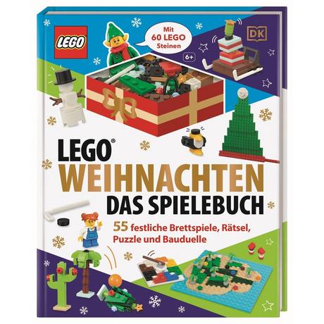 LEGO® Weihnachten Das Spielebuch Kosara, Tori; Schmidt, Michael (Übersetzung); DK Verlag (Hrsg.) Couverture rigide 