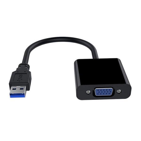eStore  USB 3.0-auf-VGA-Adapter – Schwarz 