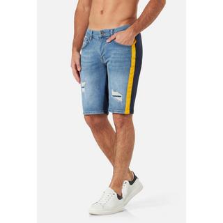 BOXEUR DES RUES  Jeanshorts Mixed Fabric Shorts 