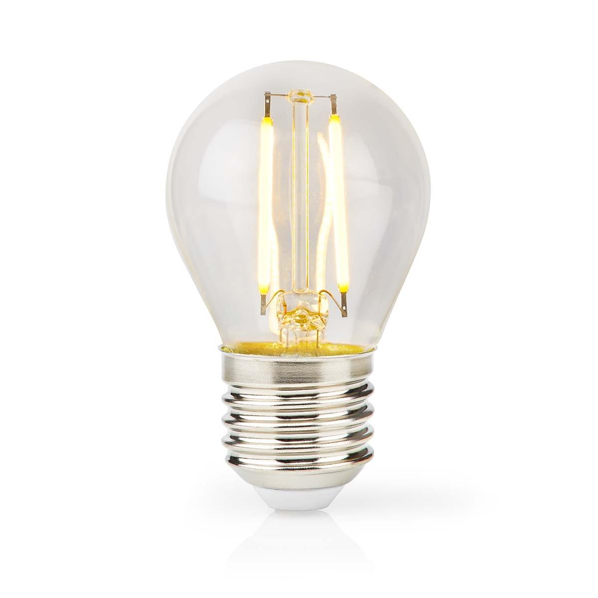 Image of Led Glödlampa E27 | G45 | 2 W | 250 Lm | 2700 K | Varm Vit | Retrostil | 1 St. Unisex ONE SIZE