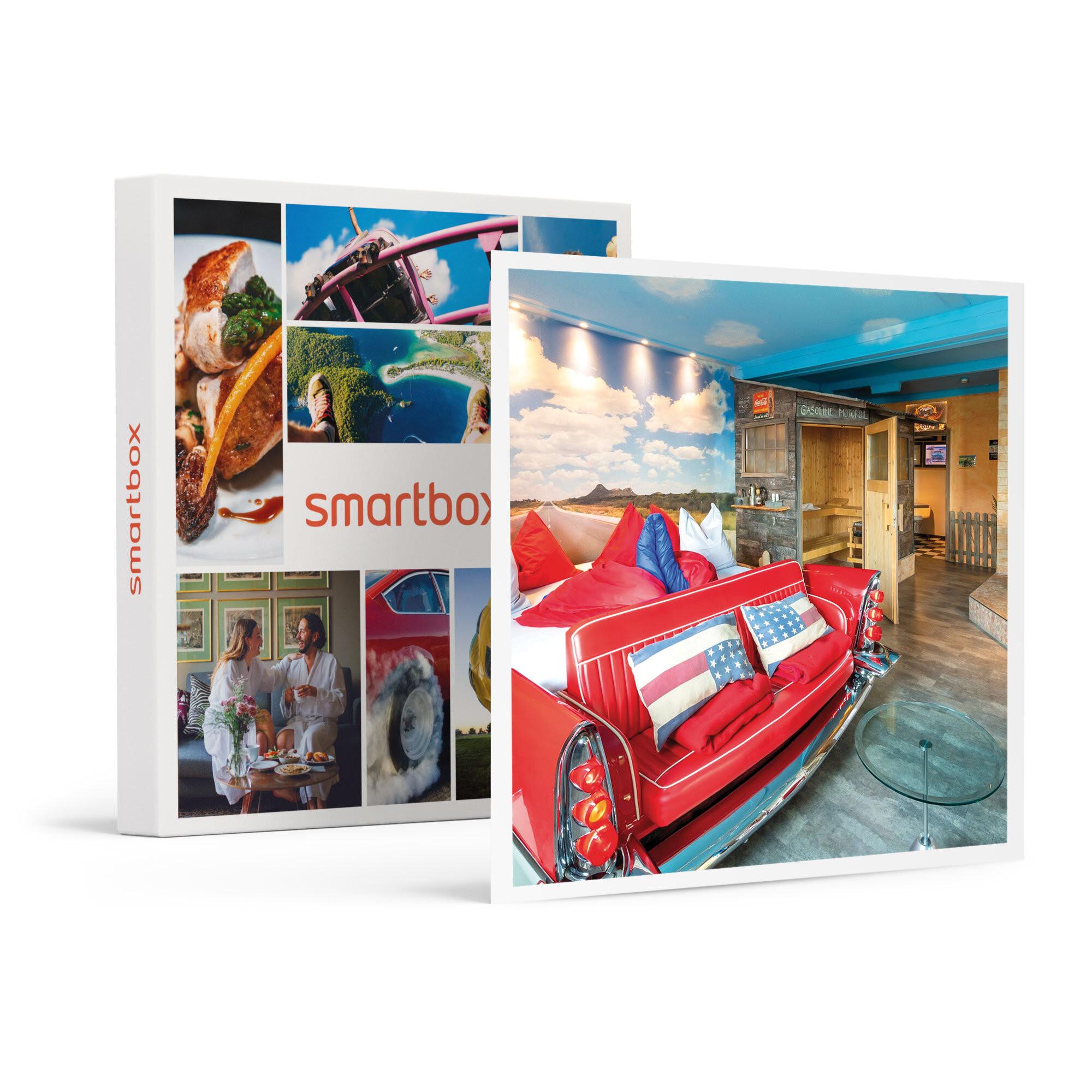 Image of 1 Übernachtung In Einer Route 66 Suite Mit Abendessen Und Privatem Spa Am Thunersee - Geschenkbox Unisex