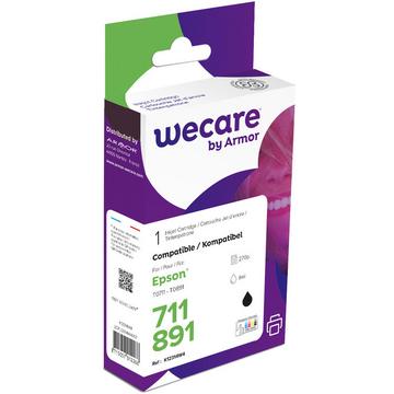 WECARE Tinte new built schwarz T071140WE zu Epson Stylus DX4000 9ml