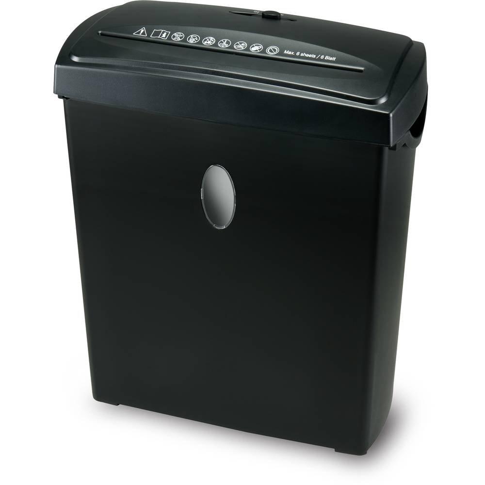Image of Aktenvernichter Für Papier & Kreditkarten, Partikelschnitt Unisex Schwarz