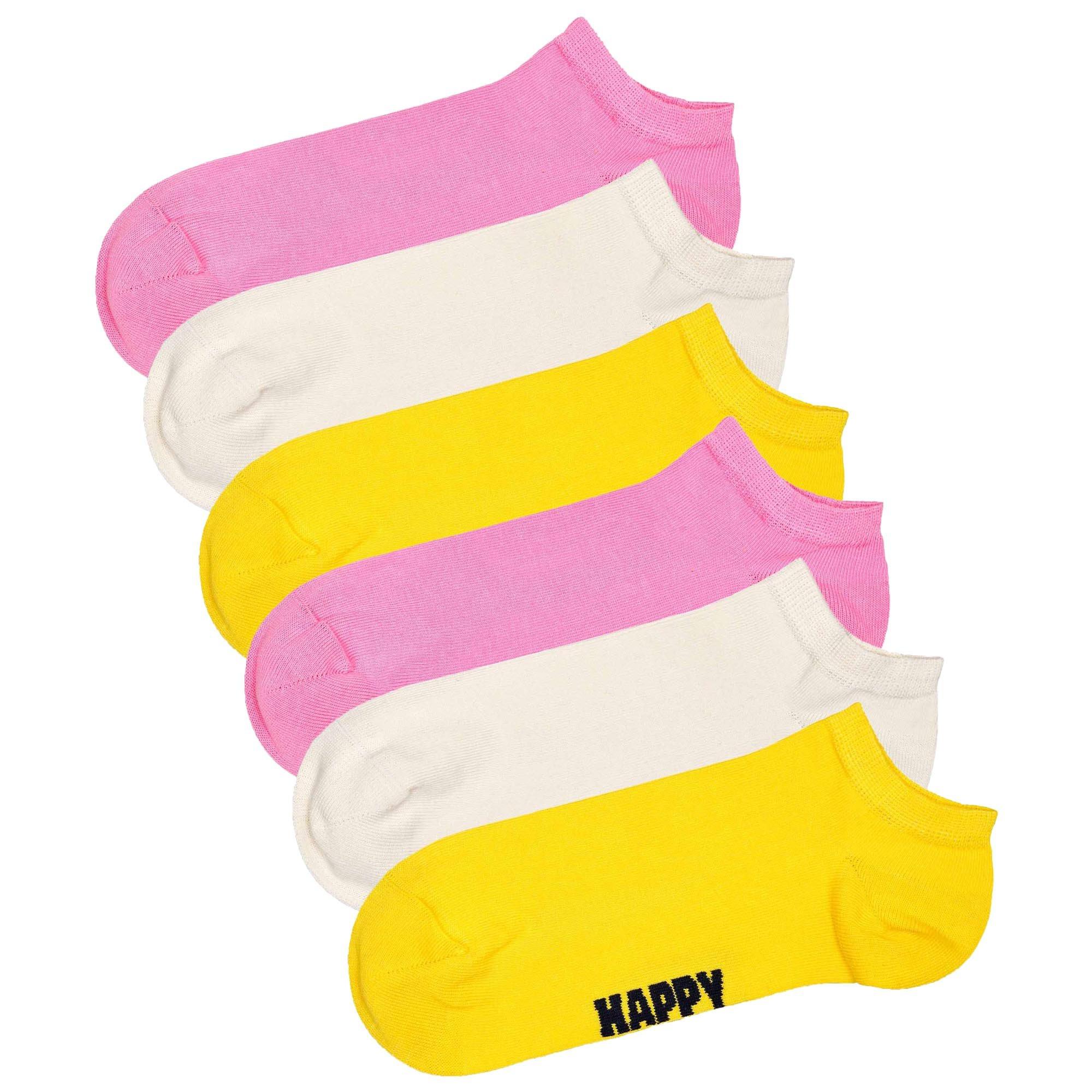 Happy Socks Chaussettes Sneaker Pack de 6  