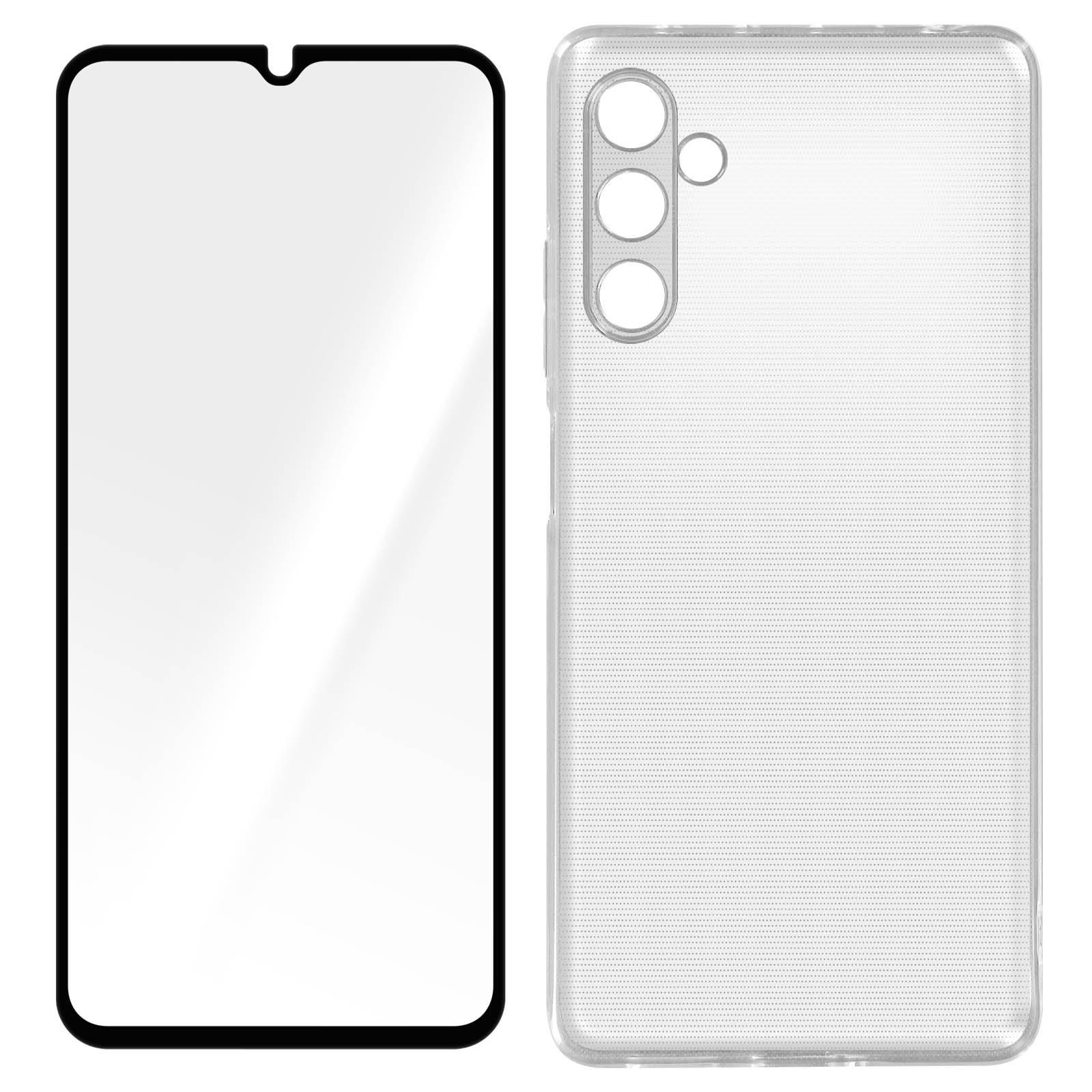 Avizar  Cover + vetrino per Samsung A14 5G e 4G 