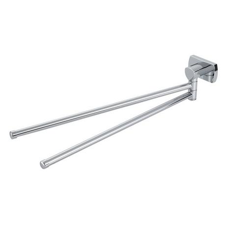 diaqua Handtuchhalter 2-armig Biasca verchromt  