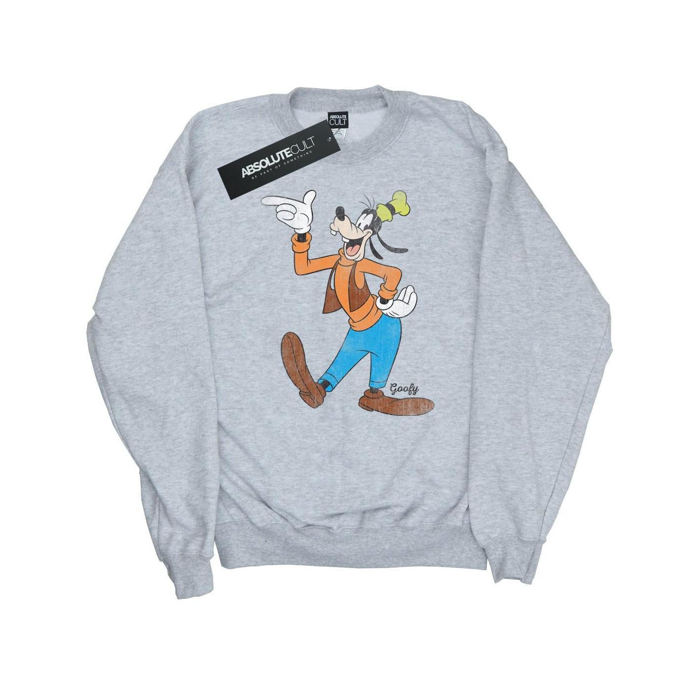 Image of Classic Goofy Sweatshirt Damen Grau XL