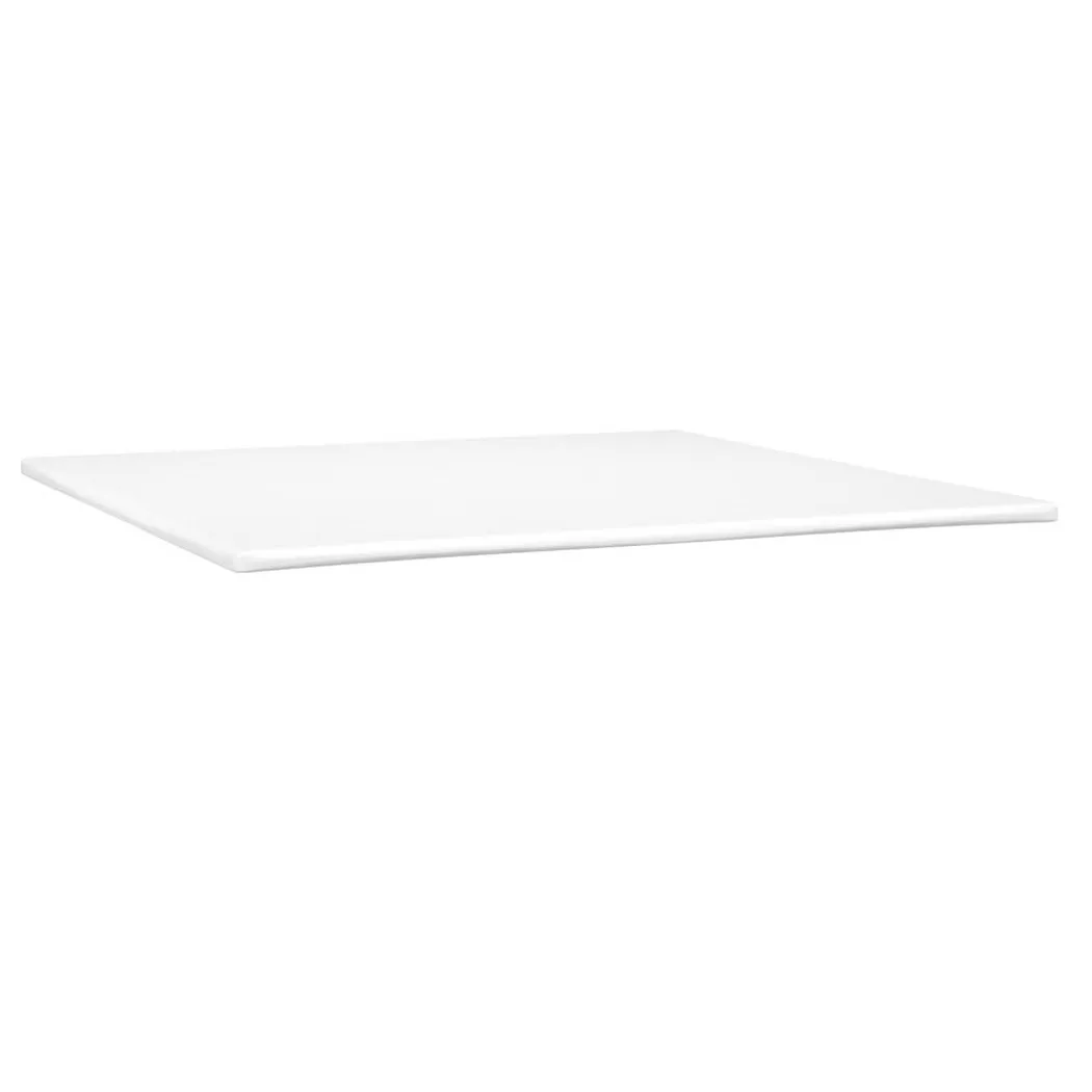 VidaXL - Sur-matelas tissu, 200X200CM, Blanc