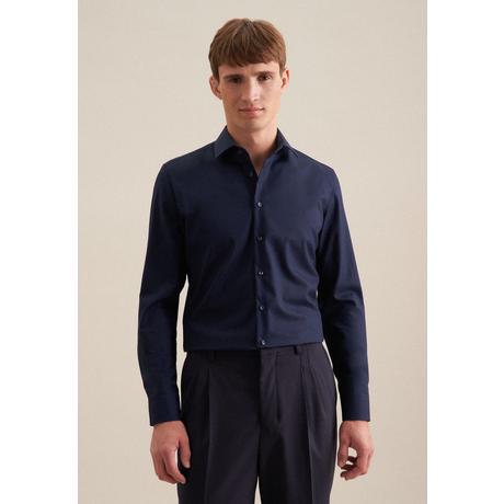 Seidensticker Chemise Business Slim Fit Manche longue Uni  