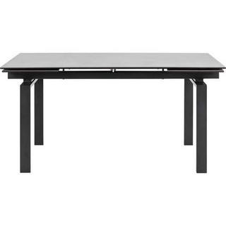 mutoni Table à rallonge Cameron verre céramique noir 160-240x85  