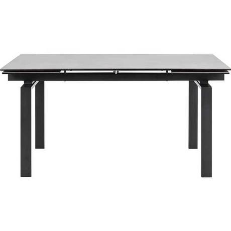 mutoni Table à rallonge Cameron verre céramique noir 160-240x85  