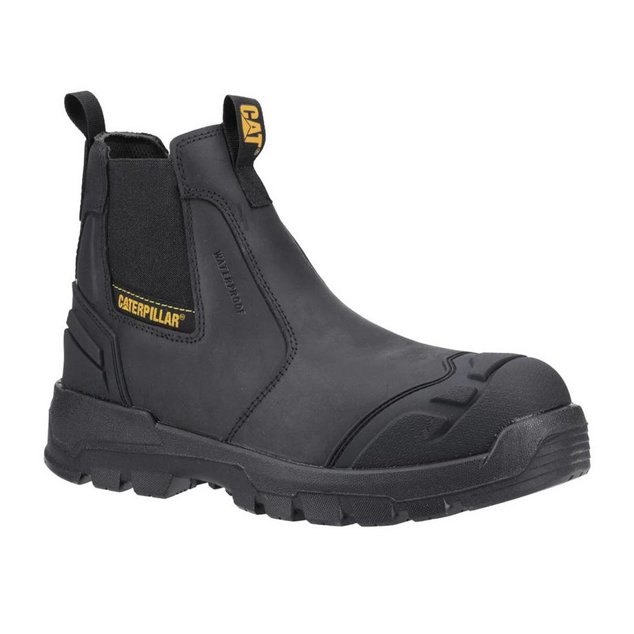 Caterpillar  Sicherheitsschuhe Striver XL, Narbiges Leder 