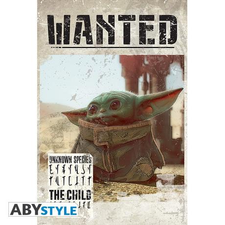 Abystyle Poster - Roulé et filmé - Star Wars - Grogu  