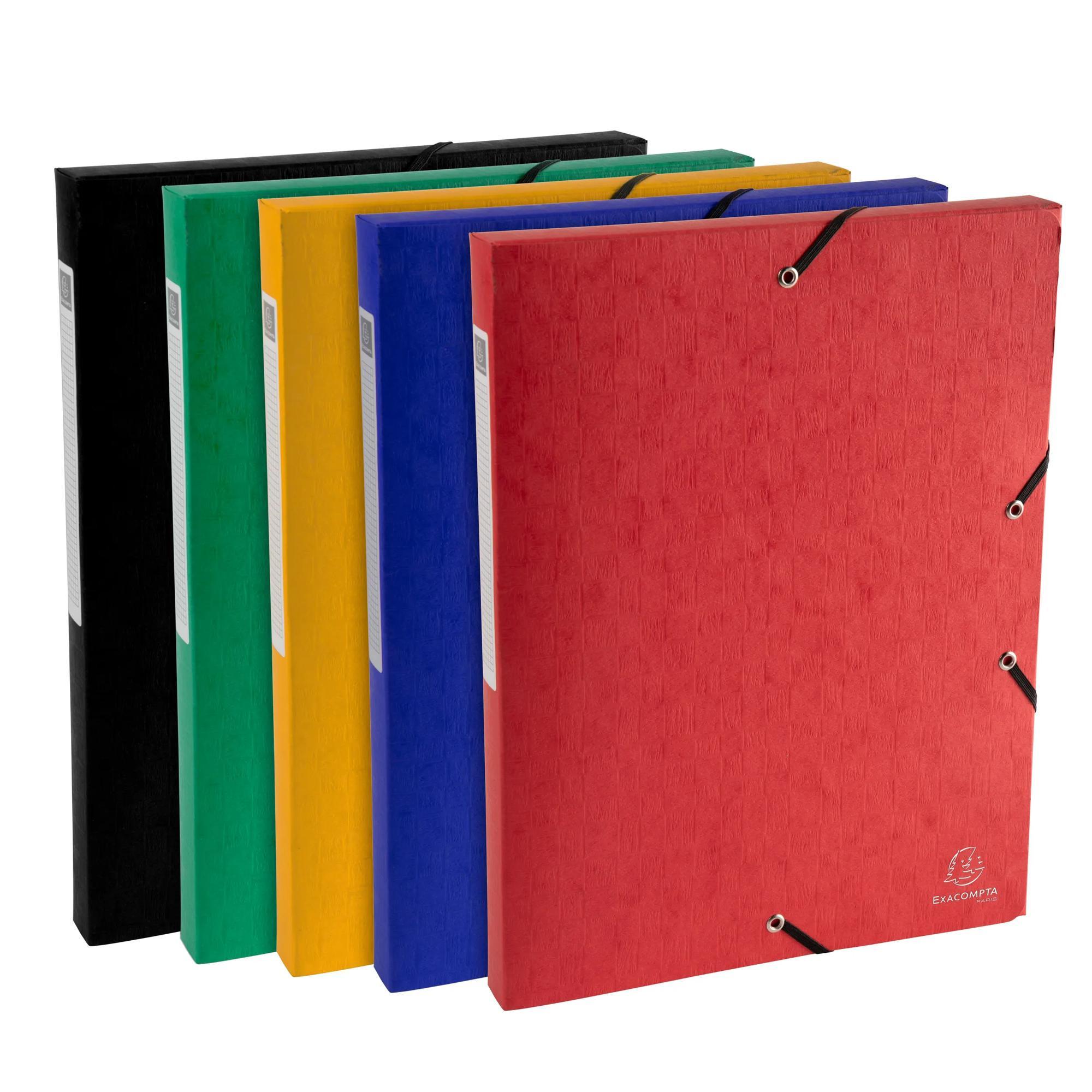 Image of Archivbox Scotten, Rücken 25mm mit Etikett, aus Colorspan-Karton 600g/qm, 25x33cm für DIN A4 - x 10 Archivbox Scotten, Rücken 25mm mit Etikett, aus Colorspan-Karton 600g/qm, 25x33cm für DIN A4 - x 10