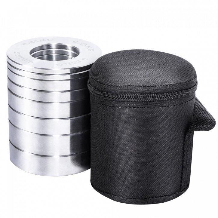 Image of Hantelscheiben Set Unisex Silber ONE SIZE