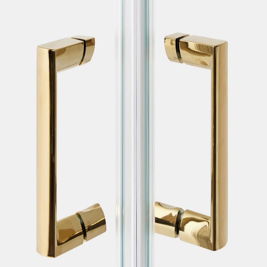 Beliani Cabina doccia en Vetro temperato  TELA  