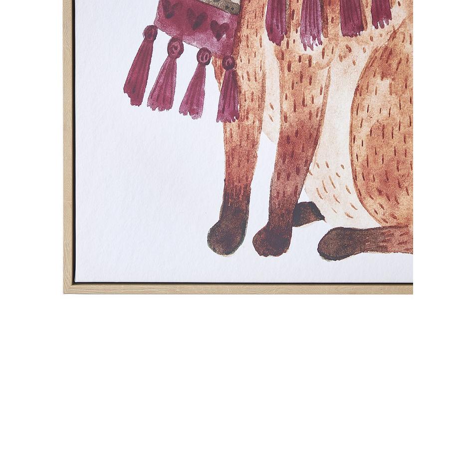 Beliani Imprimé sur toile en Tissu Moderne MUCCIA  