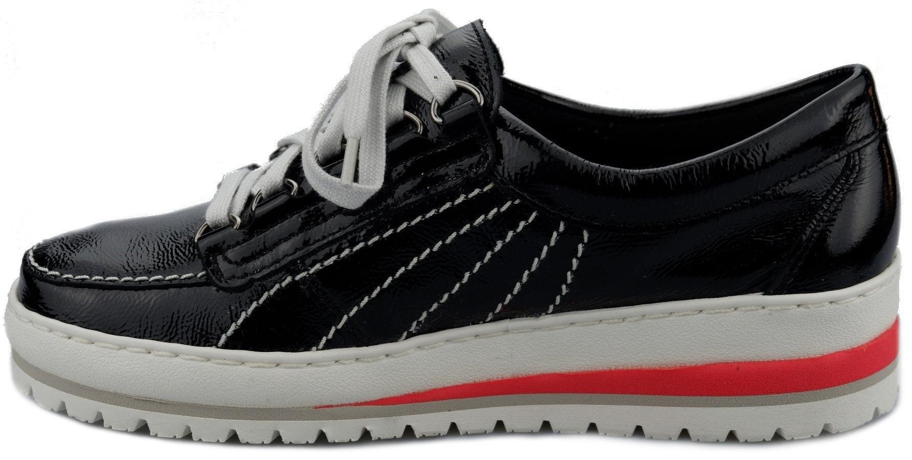 Image of Super Lady - Leder Sneaker Damen Schwarz 41