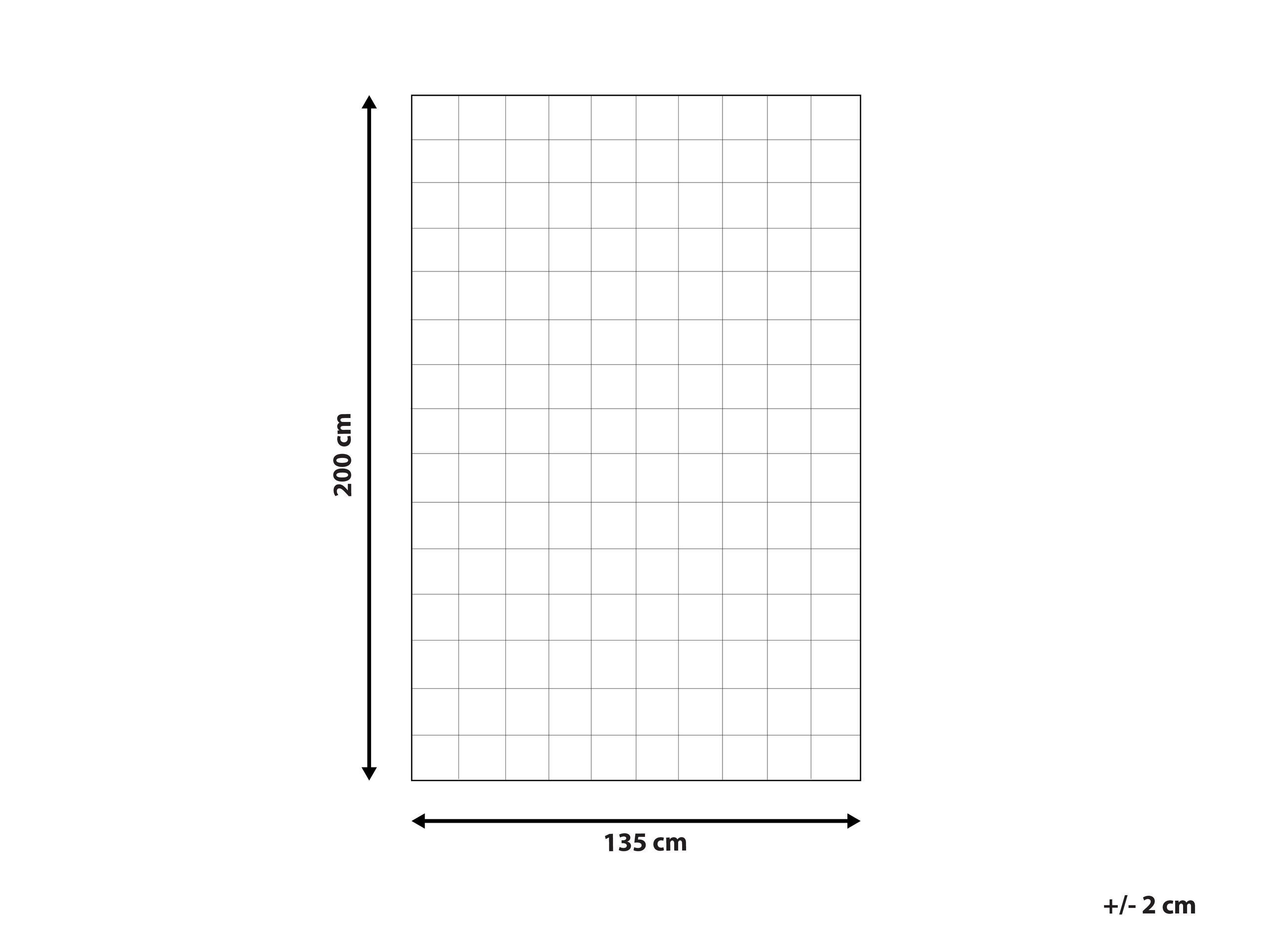 Beliani Couette double épaisseur toutes saisons en Polyester KORAB  