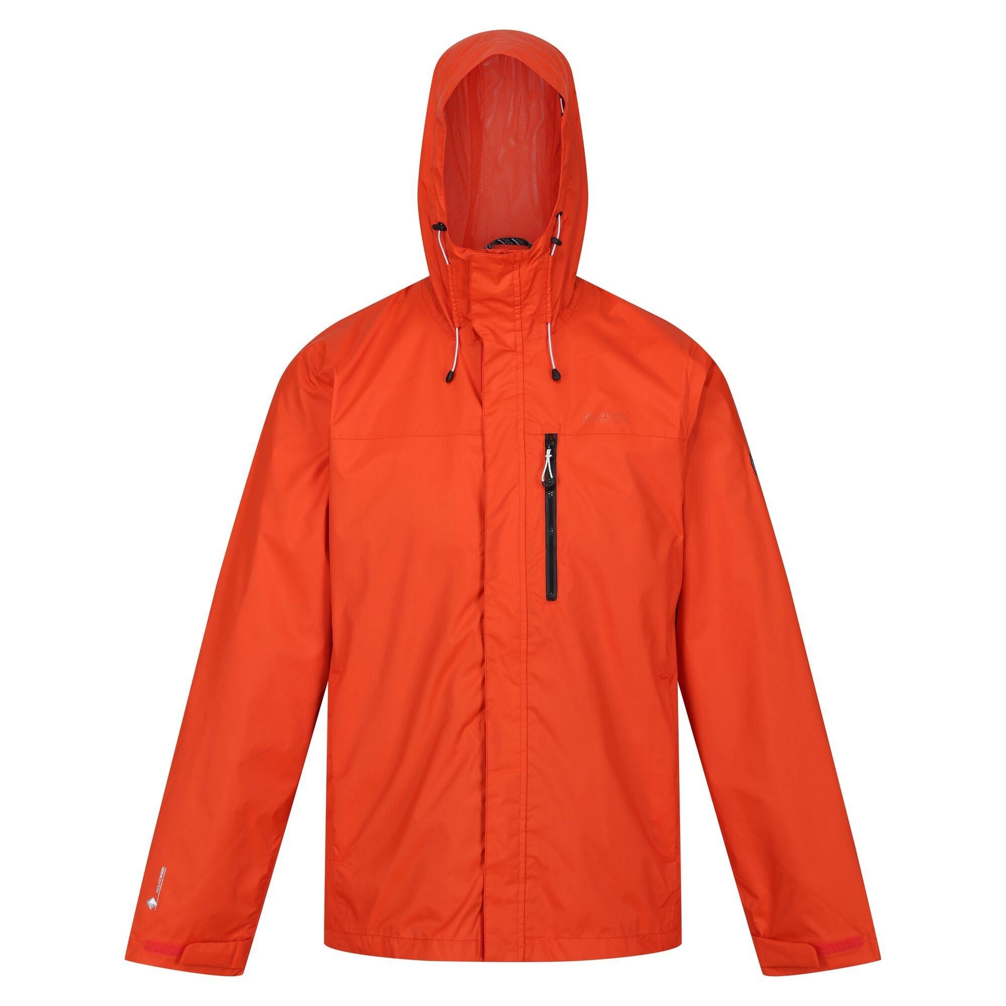 Image of Baslow Jacke, Wasserfest Herren Orange 3XL
