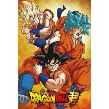 Poster - Roulé et filmé - Dragon Ball - Son Goku