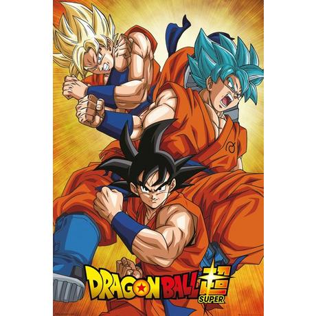 GB Eye Poster - Gerollt und mit Folie versehen - Dragon Ball - Son Goku  