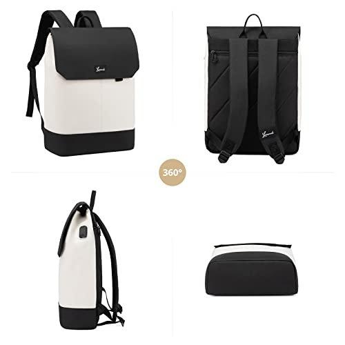 Only-bags.store  Arbeitsrucksack Lehrertasche, 15,6 Zoll Arbeitstasche mit USB-Ladeanschluss & Laptop-Fach, 