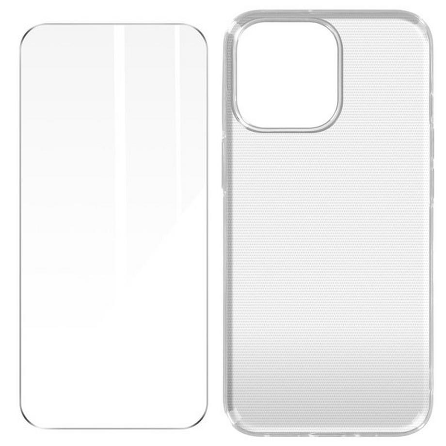 Avizar  Coque Souple + Verre iPhone 14 Pro Max 