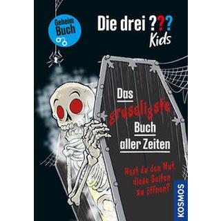 Die drei ??? Kids, Das gruseligste Buch aller Zeiten Blanck, Ulf; Schmidt, Kim (Illustrationen) Copertina rigida 