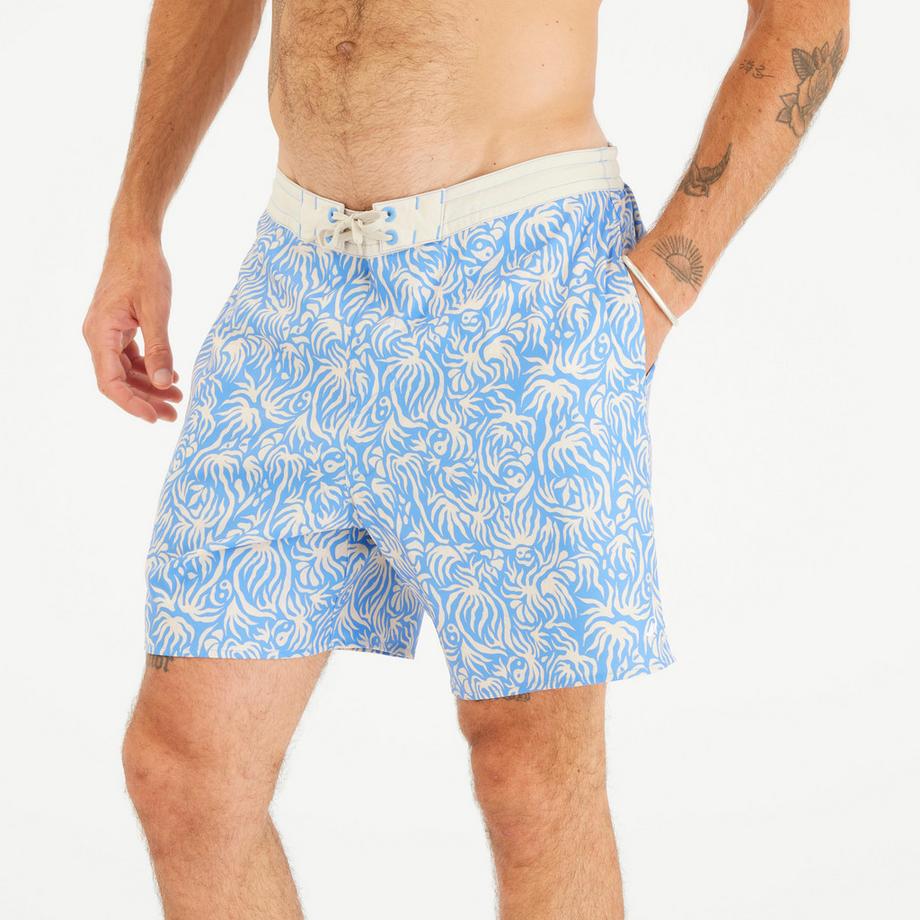 Boardshort uomo medio lunghezza poliestere riciclato