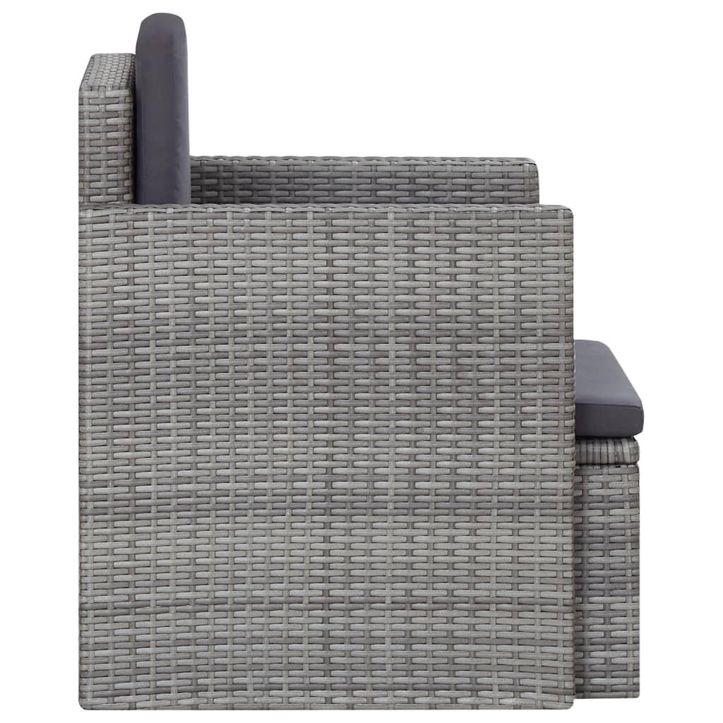 VidaXL Sessel poly-rattan  