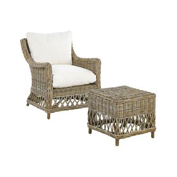 Chaise de jardin en Rotin Traditionnel RIBOLLA