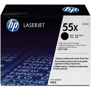 Hewlett-Packard  HP Toner-Modul 55X schwarz CE255X LaserJet P3015 12'500 Seiten 