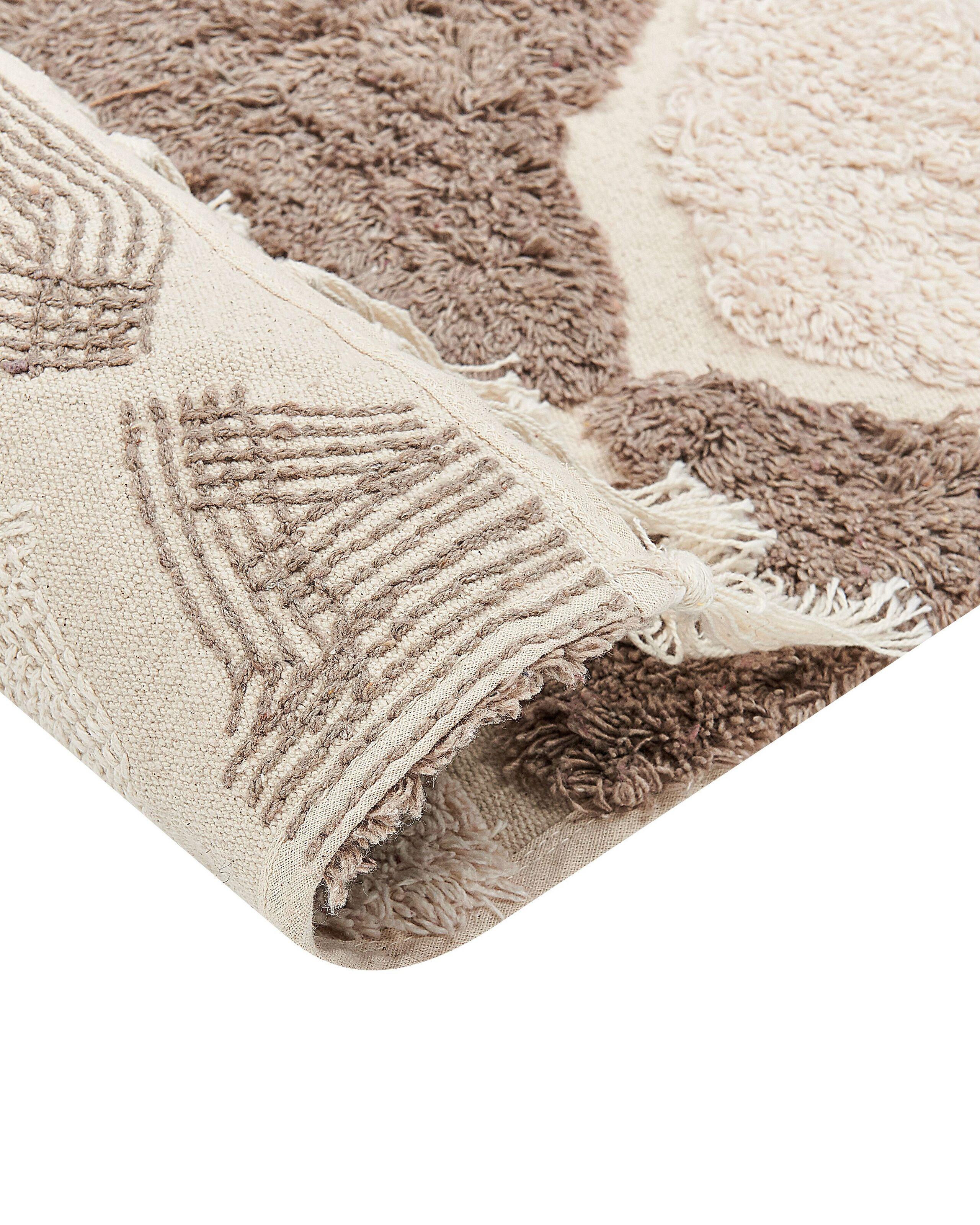 Beliani Tapis en Coton Boho SINOP  