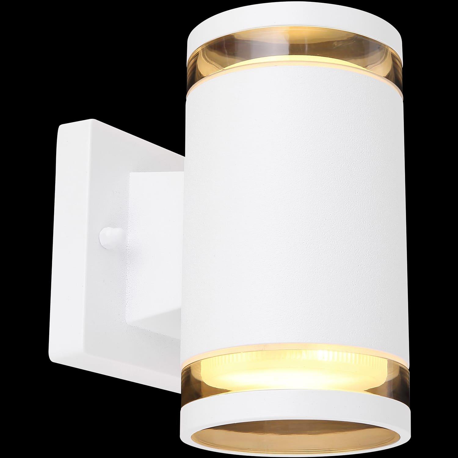 mutoni  Lampada da esterno Alcala alluminio bianco 2xGX53 LED 