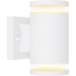 mutoni  Lampada da esterno Alcala alluminio bianco 2xGX53 LED 