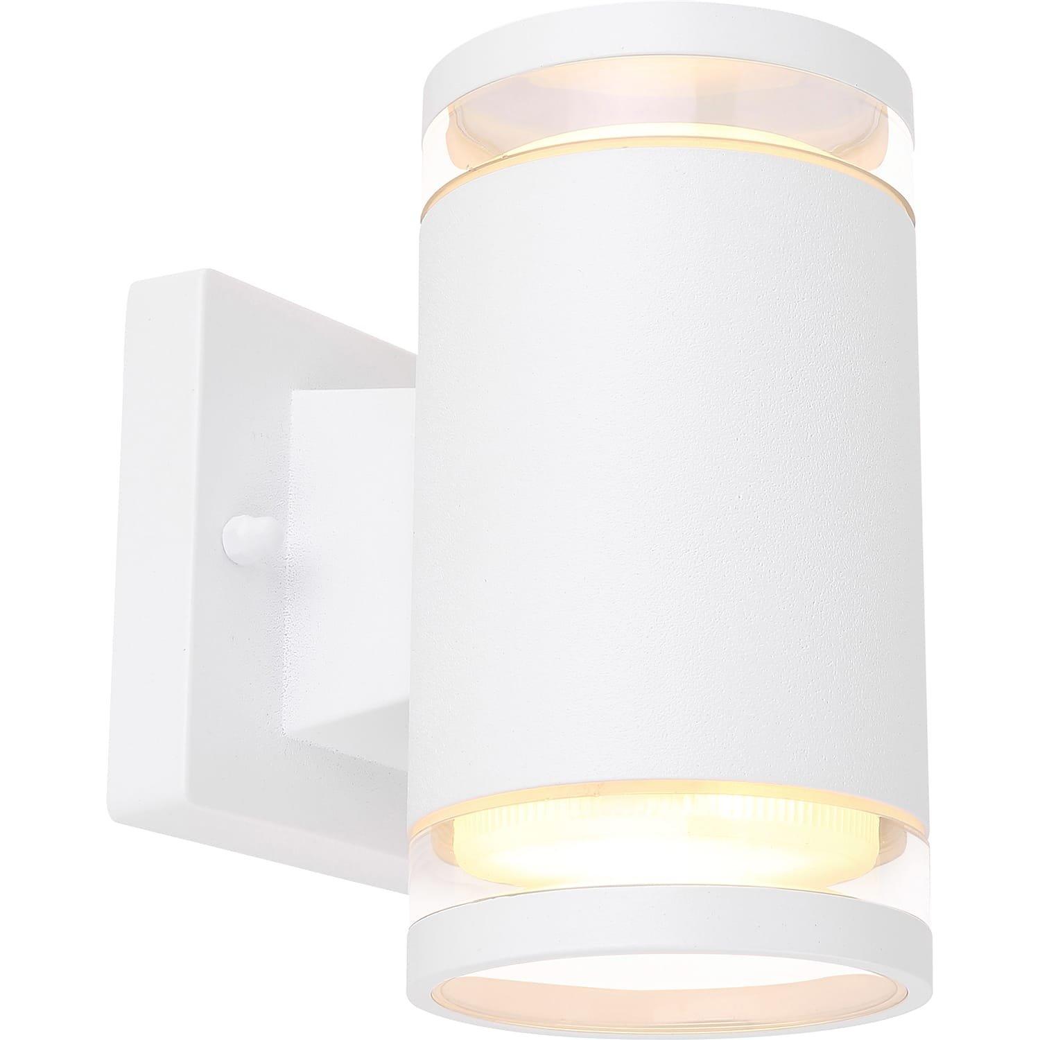 mutoni  Lampada da esterno Alcala alluminio bianco 2xGX53 LED 