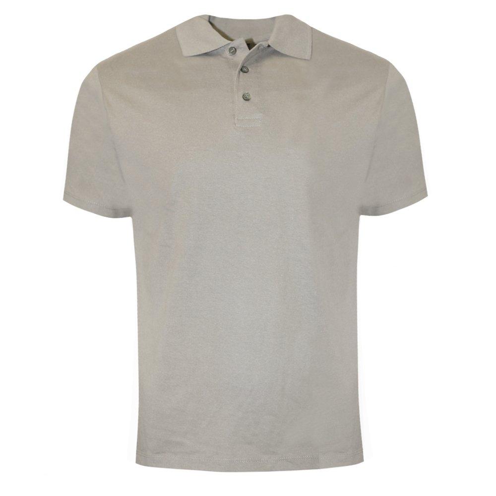 Image of Prescott Jersey Poloshirt, Kurzarm Herren Khaki XL