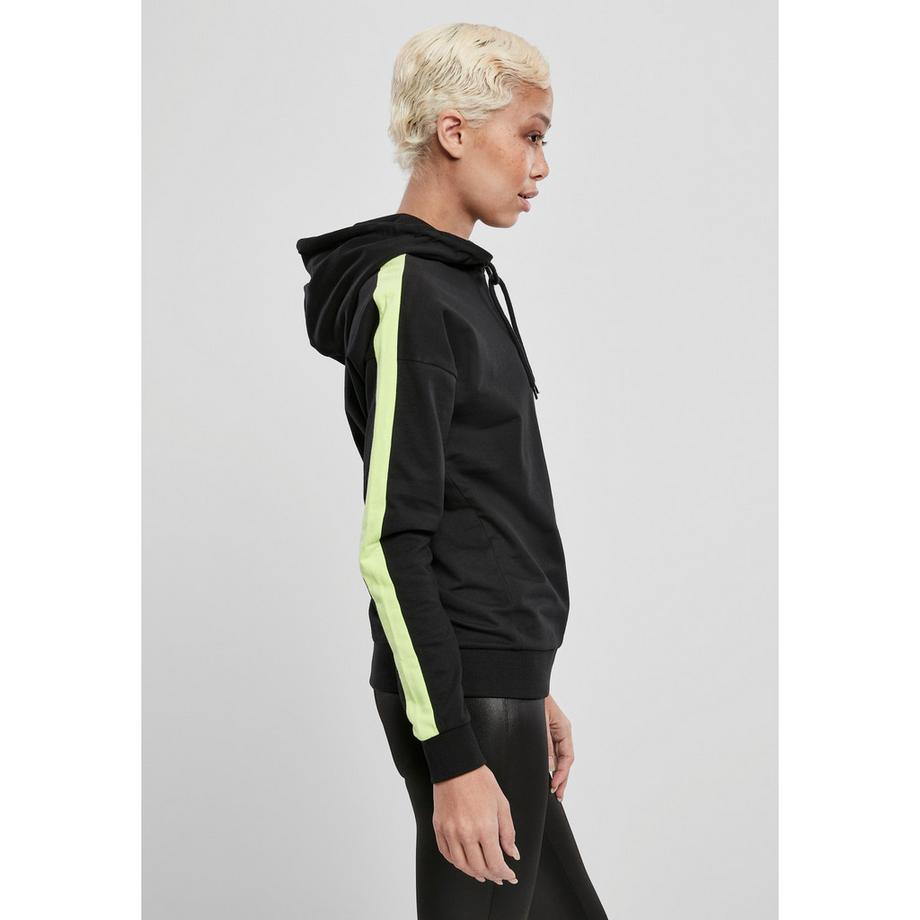 URBAN CLASSICS Felpa con Cappuccio Neon Stripe  