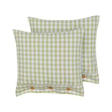 Lot de 2 coussins en Polyester Traditionnel TALYA