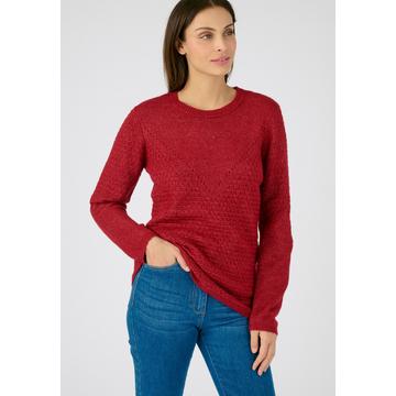 Pull maille ajourée et point fantaisie Thermolactyl