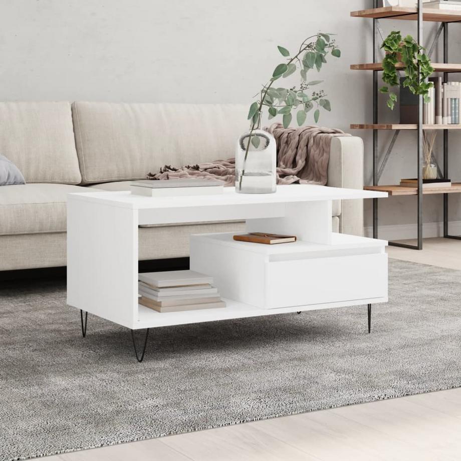 VidaXL Table basse bois d'ingénierie  