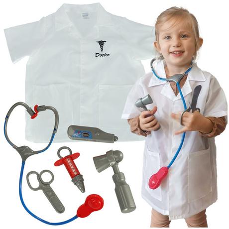 Pricenet  Set costume di carnevale medico 3-8 anni 