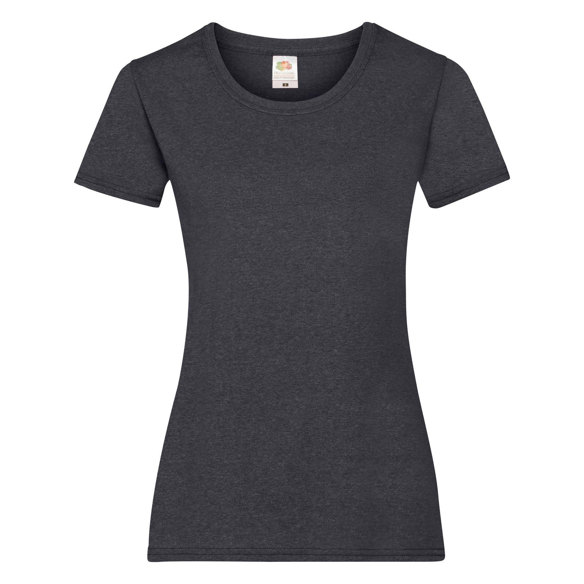 Image of Ladyfit Tshirt (5 Stückpackung) Damen Taubengrau XS