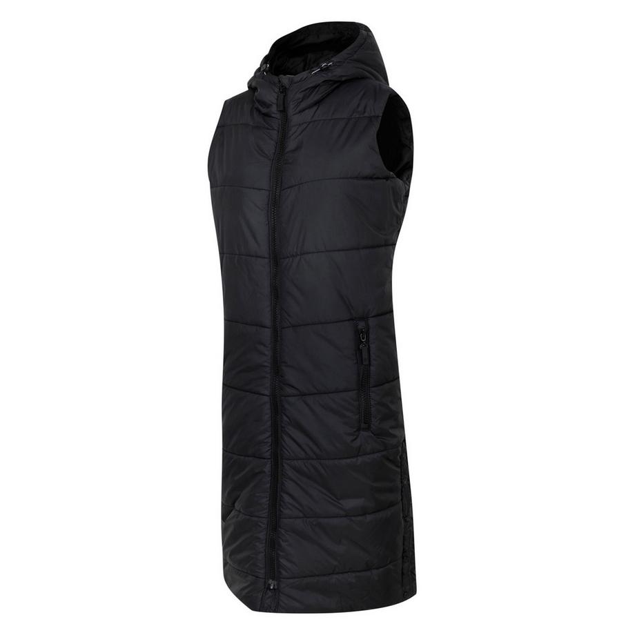 Dare 2B Distinguish Gilet Lungo Trapuntato con Cappuccio  